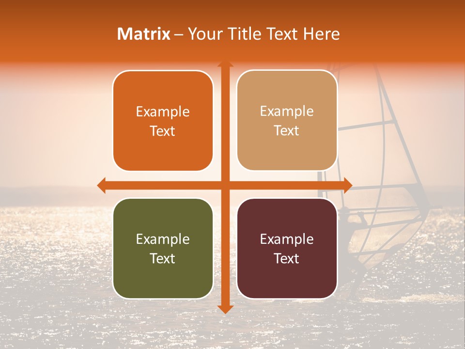 A Person Riding A Surfboard On Top Of A Body Of Water PowerPoint Template