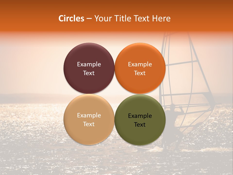 A Person Riding A Surfboard On Top Of A Body Of Water PowerPoint Template