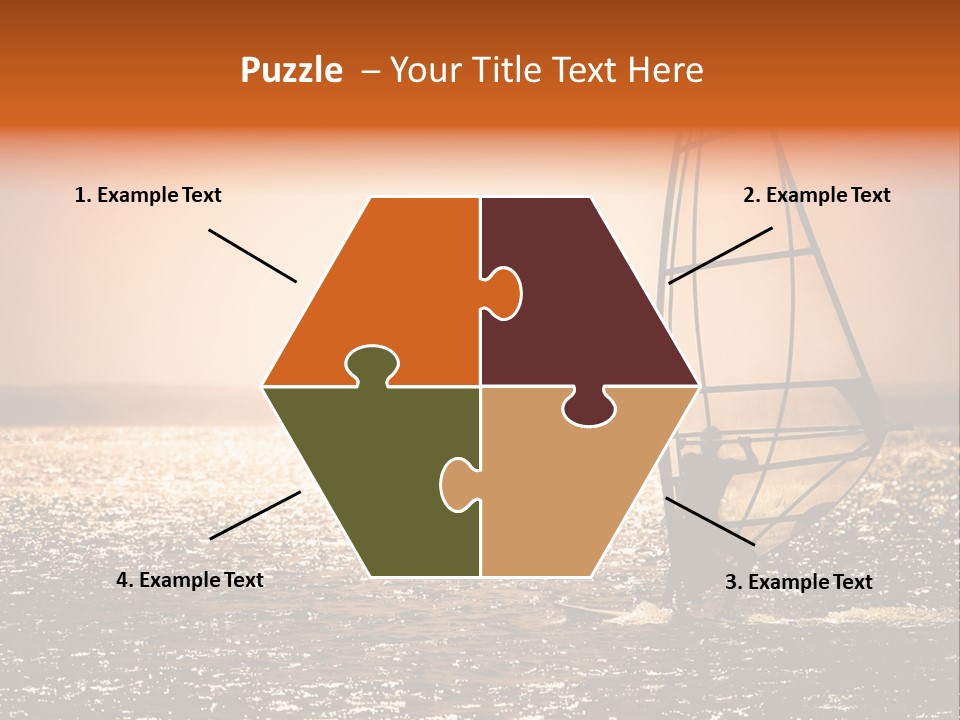 A Person Riding A Surfboard On Top Of A Body Of Water PowerPoint Template