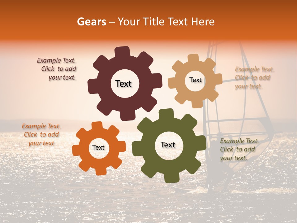 A Person Riding A Surfboard On Top Of A Body Of Water PowerPoint Template