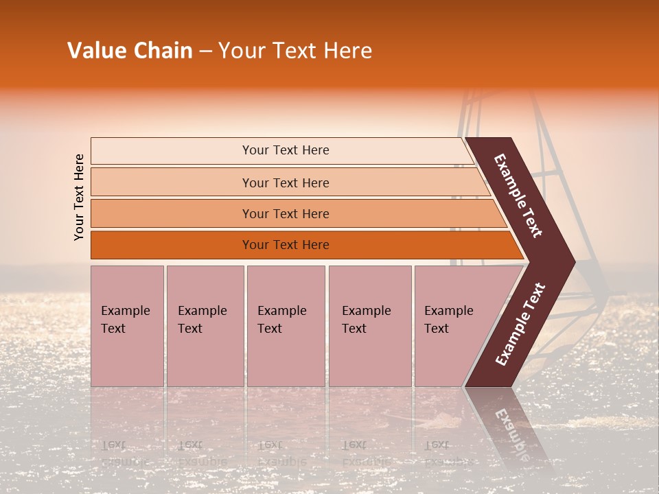 A Person Riding A Surfboard On Top Of A Body Of Water PowerPoint Template