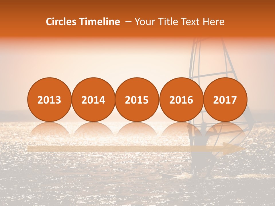 A Person Riding A Surfboard On Top Of A Body Of Water PowerPoint Template