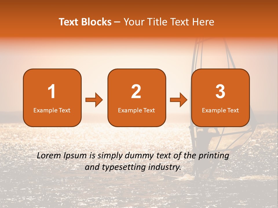 A Person Riding A Surfboard On Top Of A Body Of Water PowerPoint Template