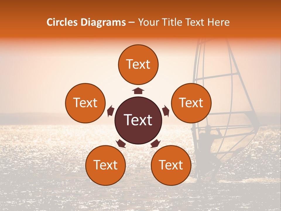 A Person Riding A Surfboard On Top Of A Body Of Water PowerPoint Template