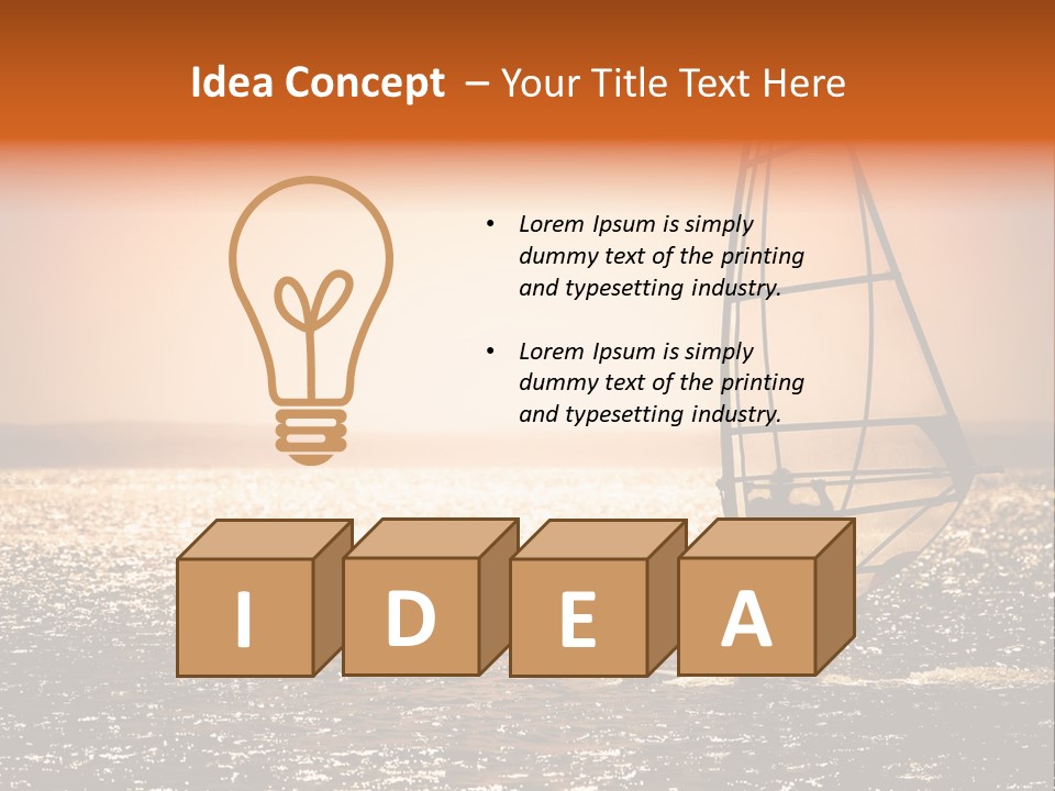 A Person Riding A Surfboard On Top Of A Body Of Water PowerPoint Template