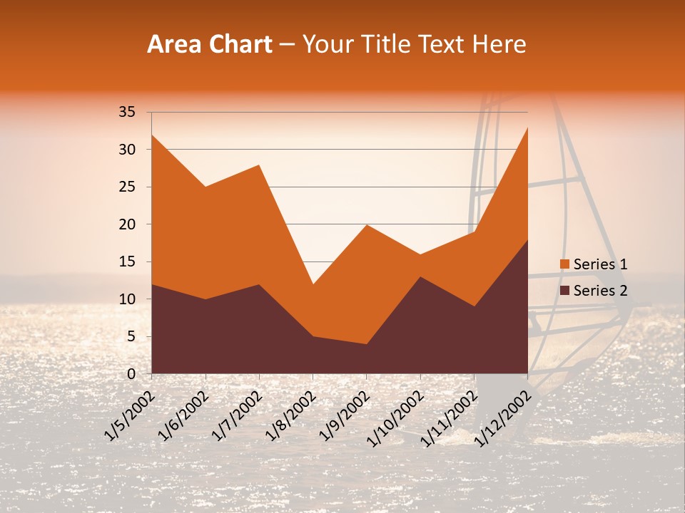 A Person Riding A Surfboard On Top Of A Body Of Water PowerPoint Template