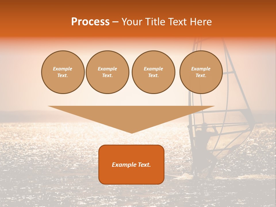 A Person Riding A Surfboard On Top Of A Body Of Water PowerPoint Template