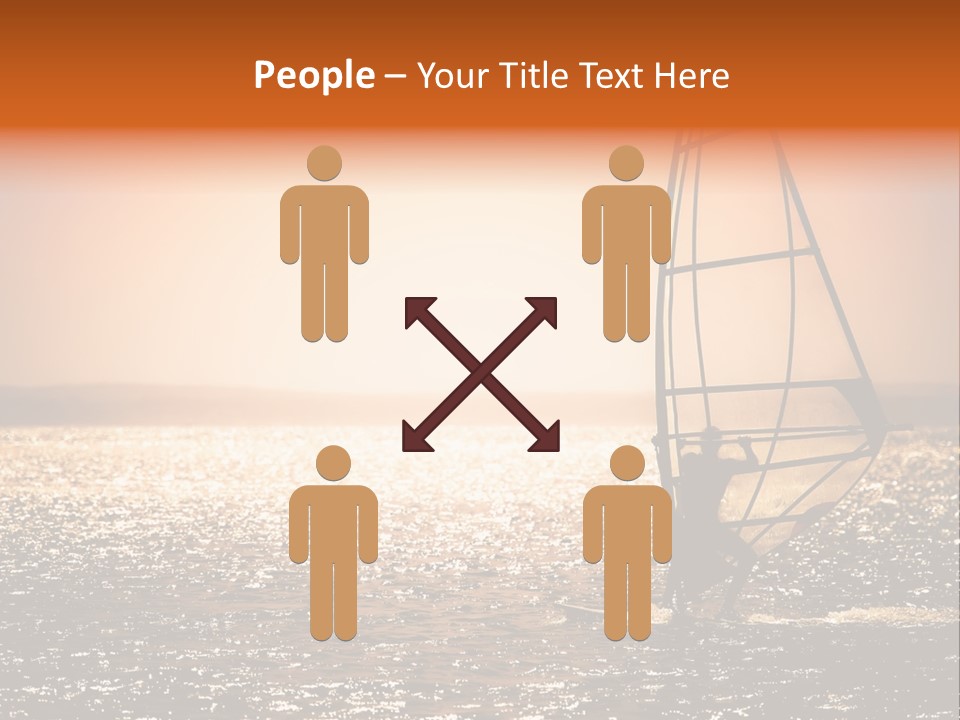 A Person Riding A Surfboard On Top Of A Body Of Water PowerPoint Template