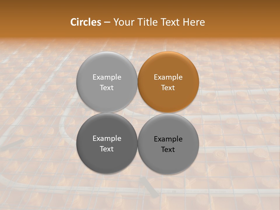 A Group Of Oranges Sitting On Top Of A Conveyor Belt PowerPoint Template