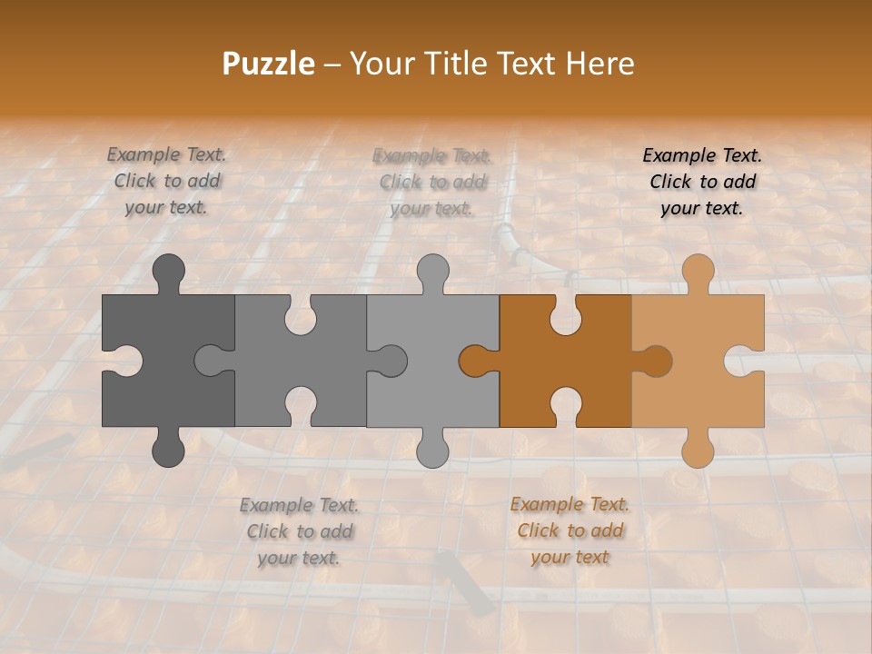 A Group Of Oranges Sitting On Top Of A Conveyor Belt PowerPoint Template