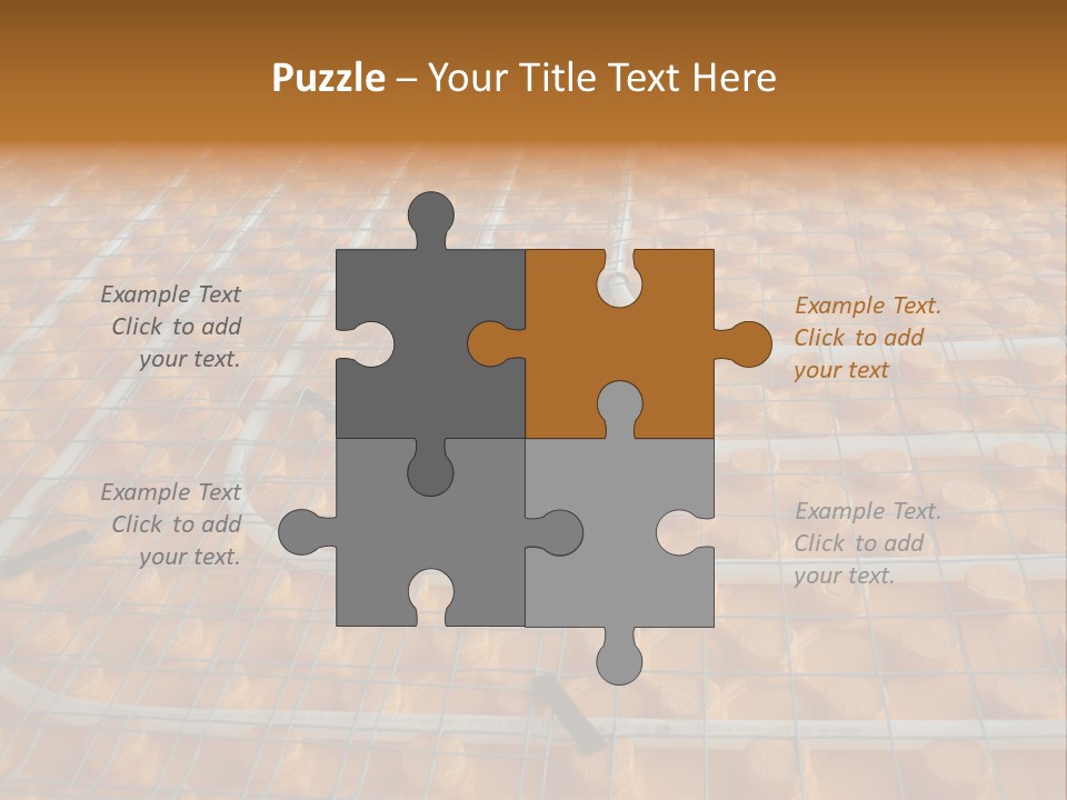 A Group Of Oranges Sitting On Top Of A Conveyor Belt PowerPoint Template