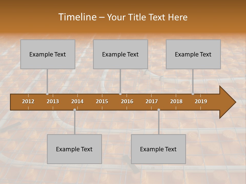 A Group Of Oranges Sitting On Top Of A Conveyor Belt PowerPoint Template