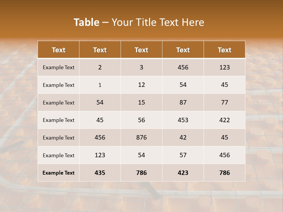 A Group Of Oranges Sitting On Top Of A Conveyor Belt PowerPoint Template