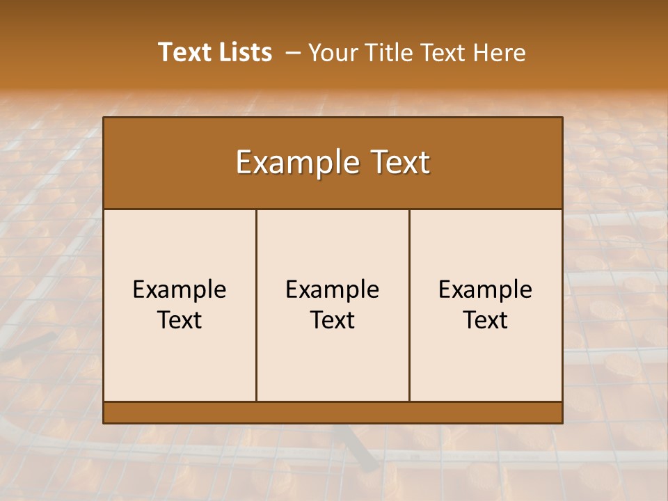 A Group Of Oranges Sitting On Top Of A Conveyor Belt PowerPoint Template