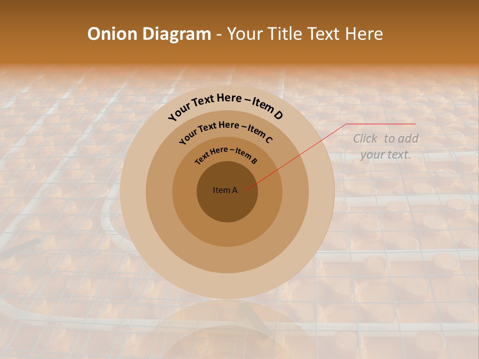 A Group Of Oranges Sitting On Top Of A Conveyor Belt PowerPoint Template