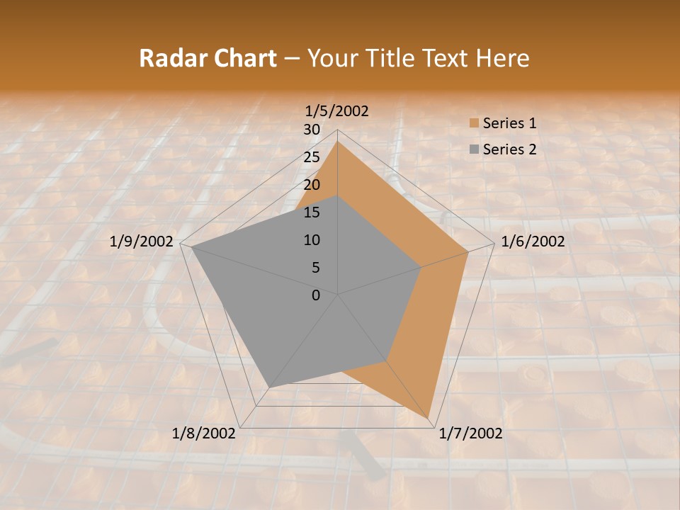 A Group Of Oranges Sitting On Top Of A Conveyor Belt PowerPoint Template
