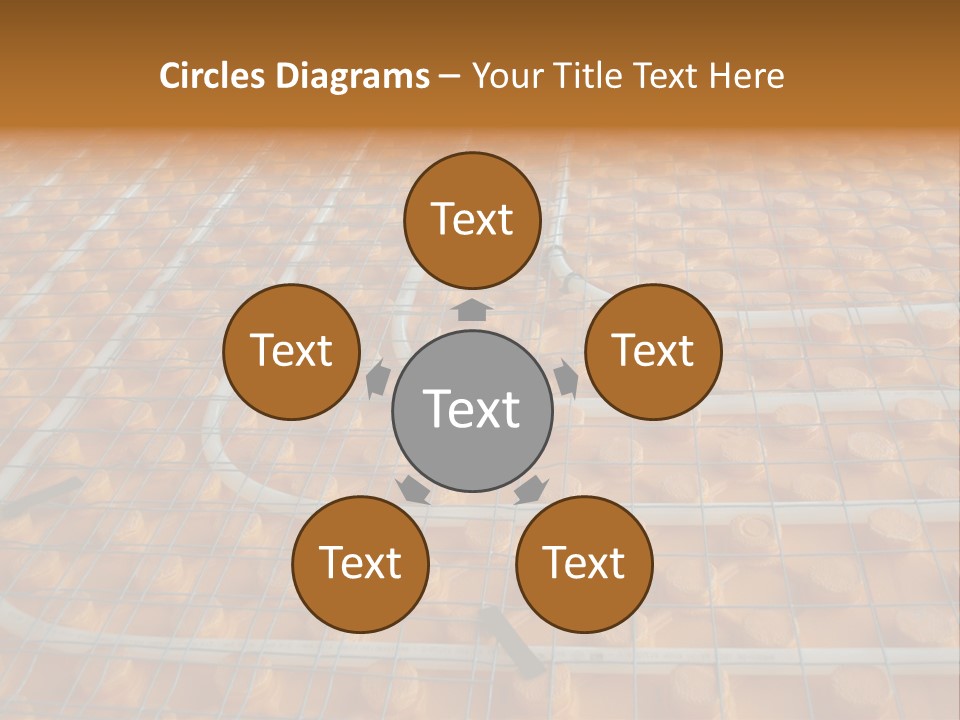 A Group Of Oranges Sitting On Top Of A Conveyor Belt PowerPoint Template