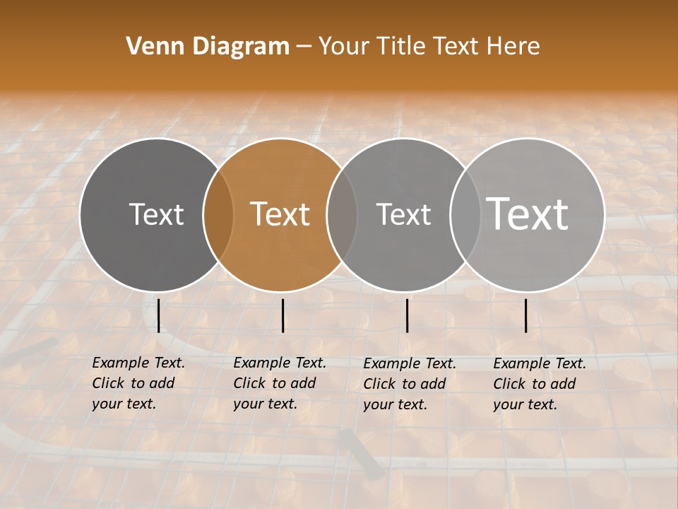 A Group Of Oranges Sitting On Top Of A Conveyor Belt PowerPoint Template