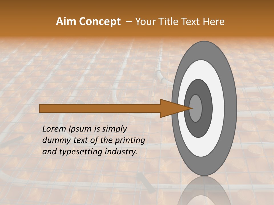 A Group Of Oranges Sitting On Top Of A Conveyor Belt PowerPoint Template
