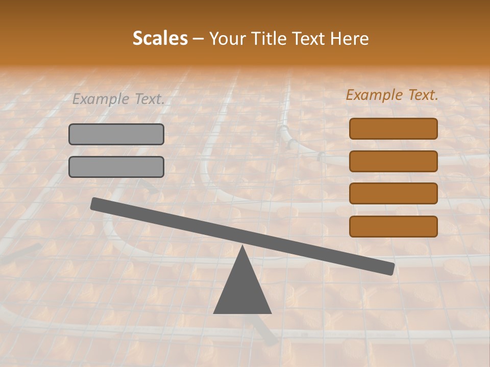 A Group Of Oranges Sitting On Top Of A Conveyor Belt PowerPoint Template