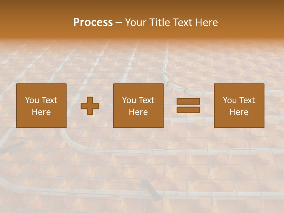 A Group Of Oranges Sitting On Top Of A Conveyor Belt PowerPoint Template