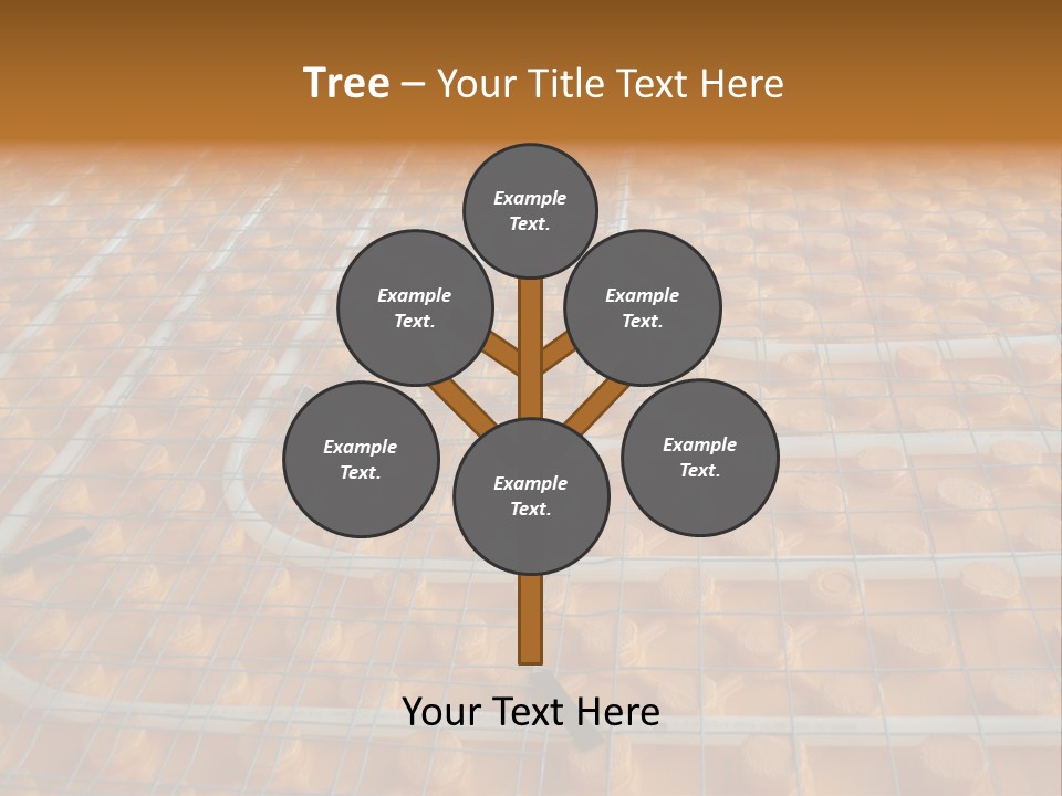 A Group Of Oranges Sitting On Top Of A Conveyor Belt PowerPoint Template