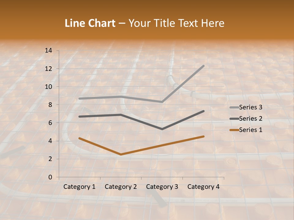 A Group Of Oranges Sitting On Top Of A Conveyor Belt PowerPoint Template