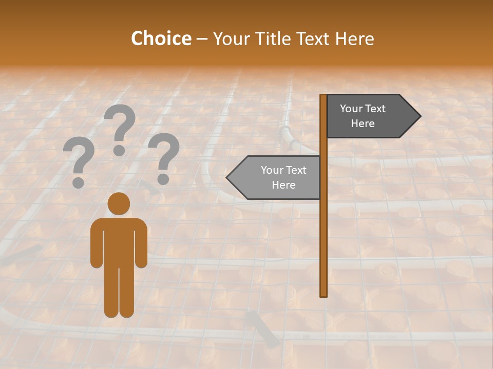 A Group Of Oranges Sitting On Top Of A Conveyor Belt PowerPoint Template
