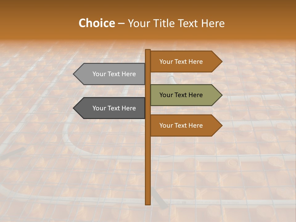 A Group Of Oranges Sitting On Top Of A Conveyor Belt PowerPoint Template