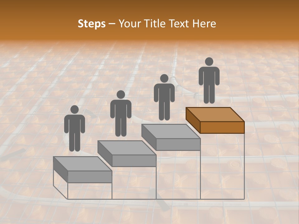A Group Of Oranges Sitting On Top Of A Conveyor Belt PowerPoint Template