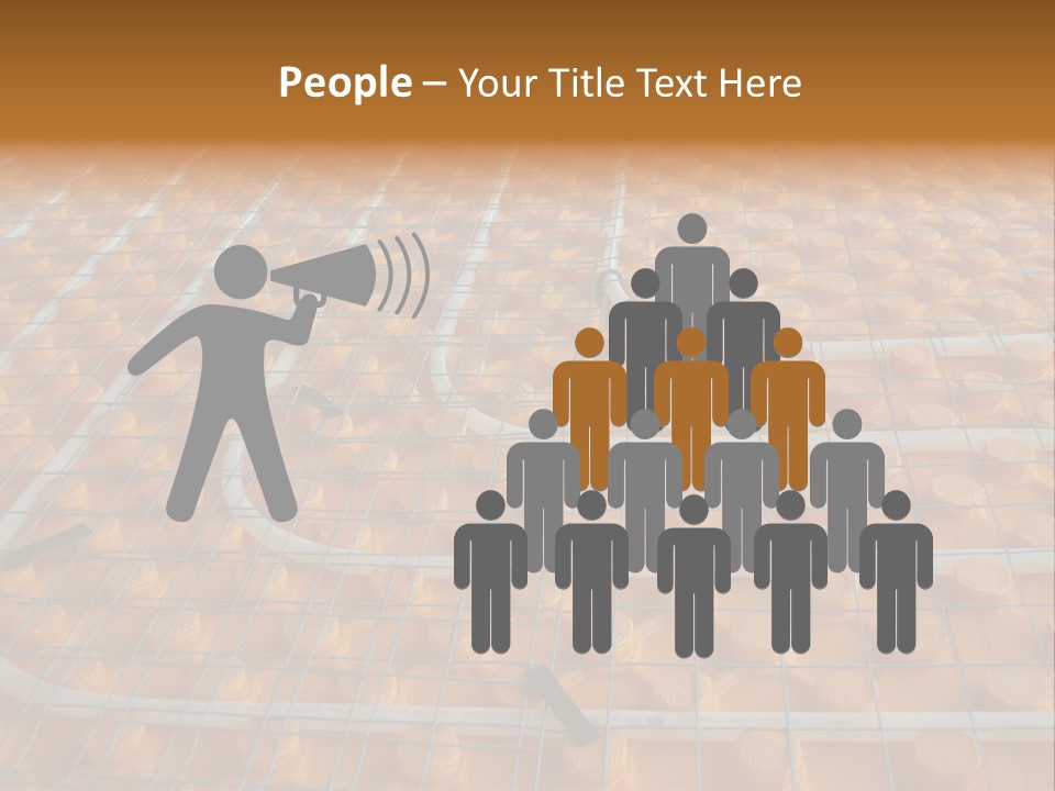 A Group Of Oranges Sitting On Top Of A Conveyor Belt PowerPoint Template