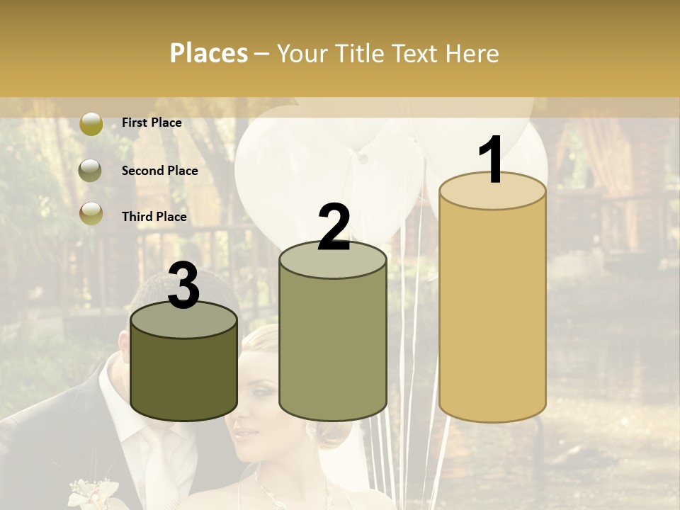 Summer Smiling Woman PowerPoint Template