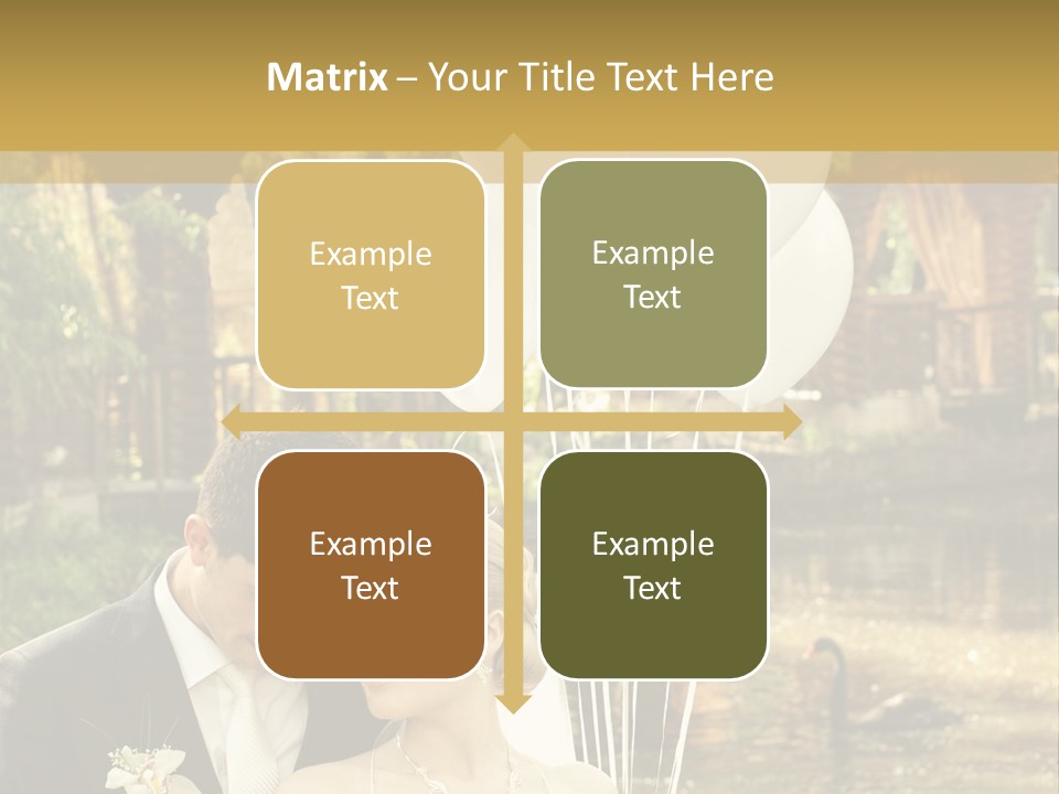 Summer Smiling Woman PowerPoint Template