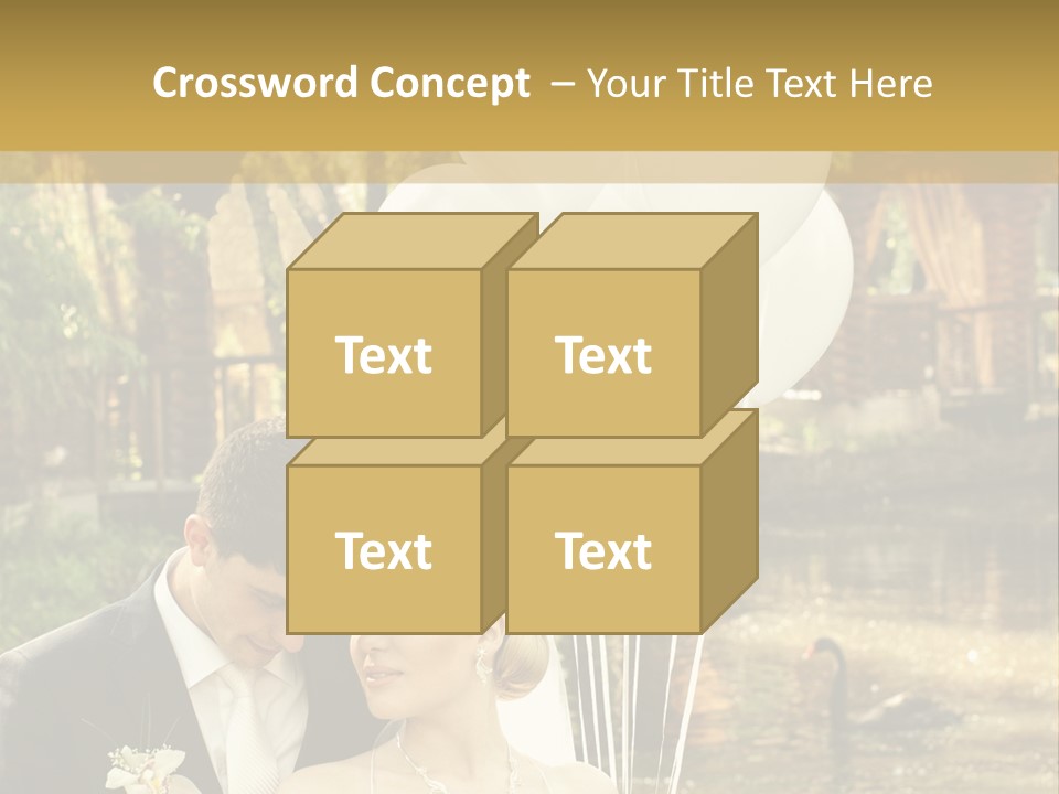 Summer Smiling Woman PowerPoint Template