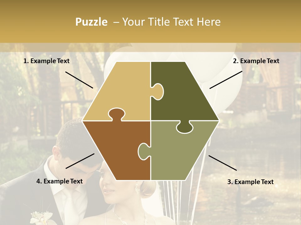 Summer Smiling Woman PowerPoint Template