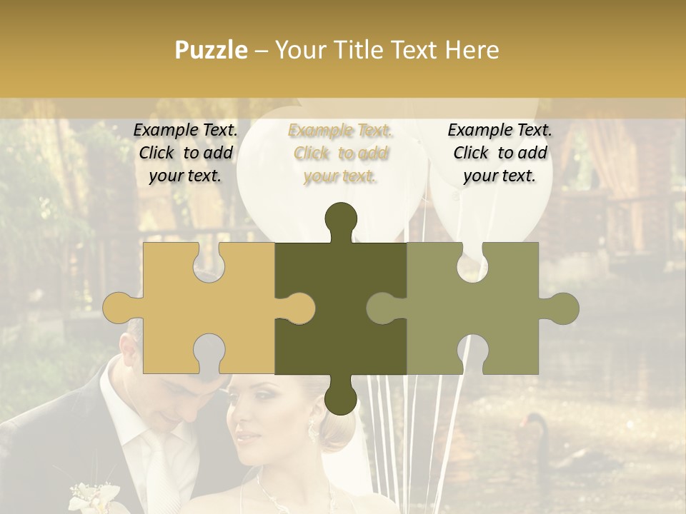 Summer Smiling Woman PowerPoint Template