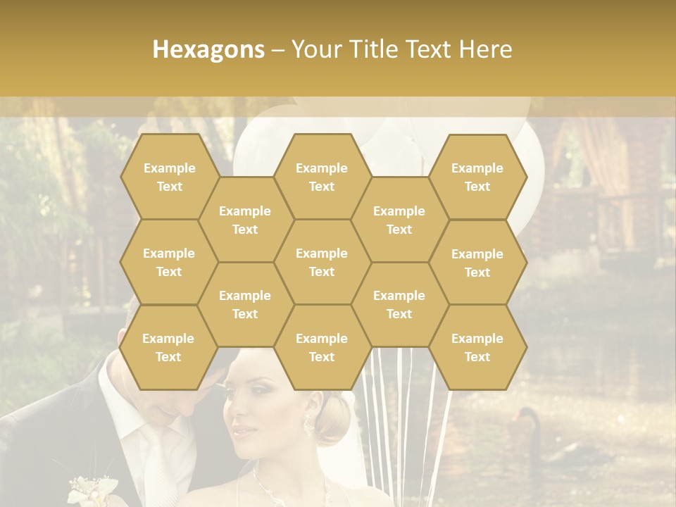 Summer Smiling Woman PowerPoint Template