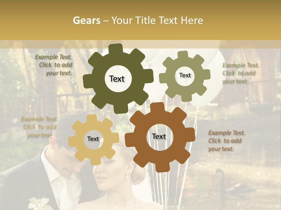 Summer Smiling Woman PowerPoint Template