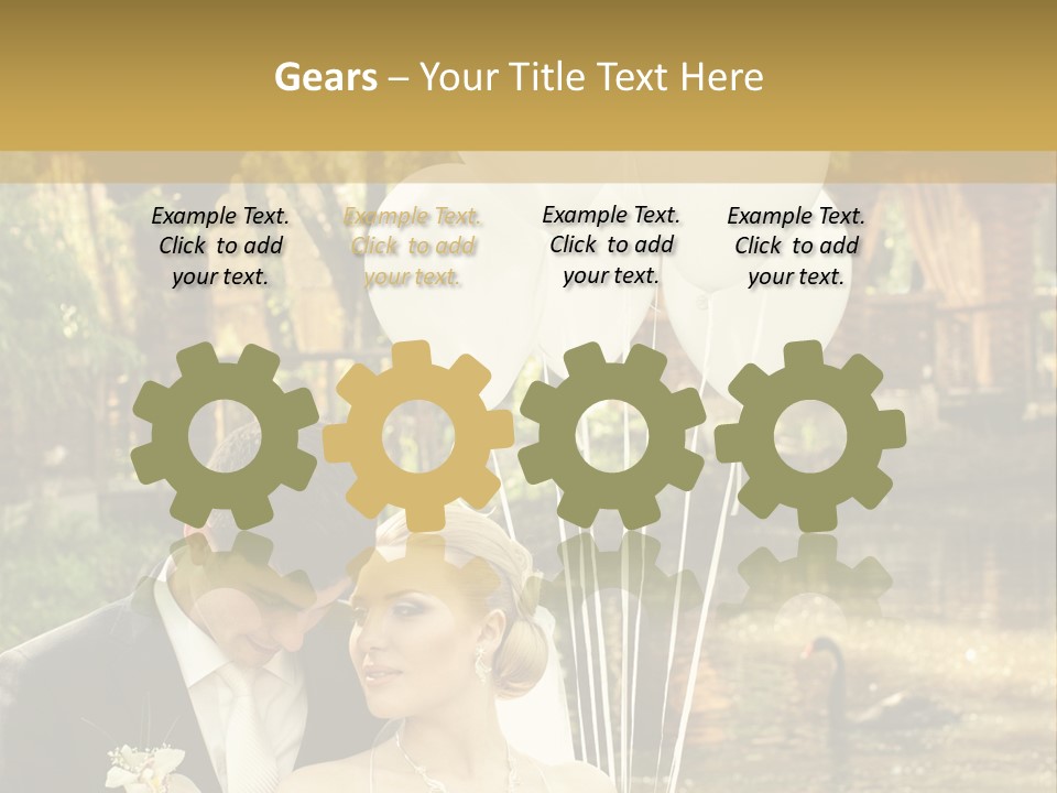 Summer Smiling Woman PowerPoint Template