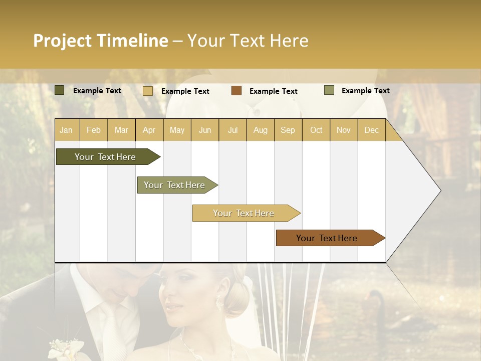 Summer Smiling Woman PowerPoint Template