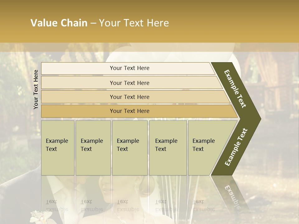 Summer Smiling Woman PowerPoint Template