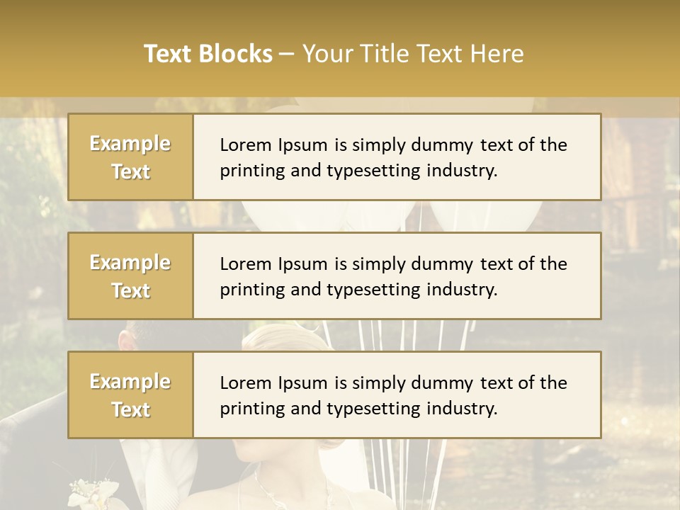 Summer Smiling Woman PowerPoint Template