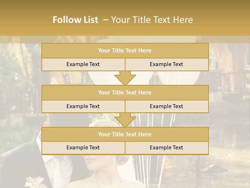 Summer Smiling Woman PowerPoint Template