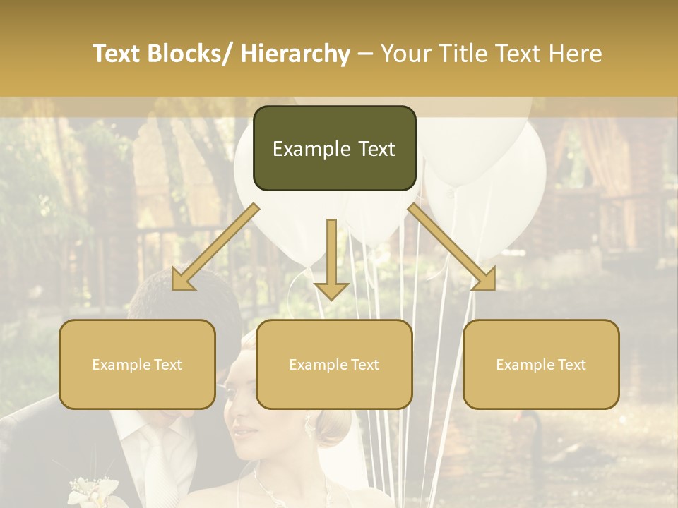 Summer Smiling Woman PowerPoint Template