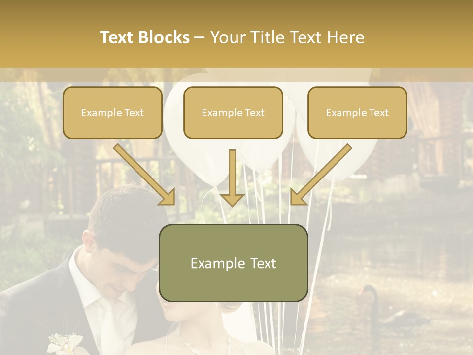 Summer Smiling Woman PowerPoint Template
