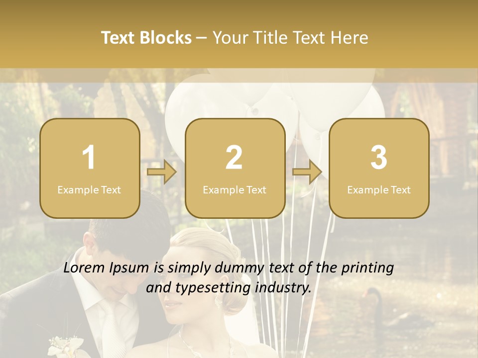 Summer Smiling Woman PowerPoint Template