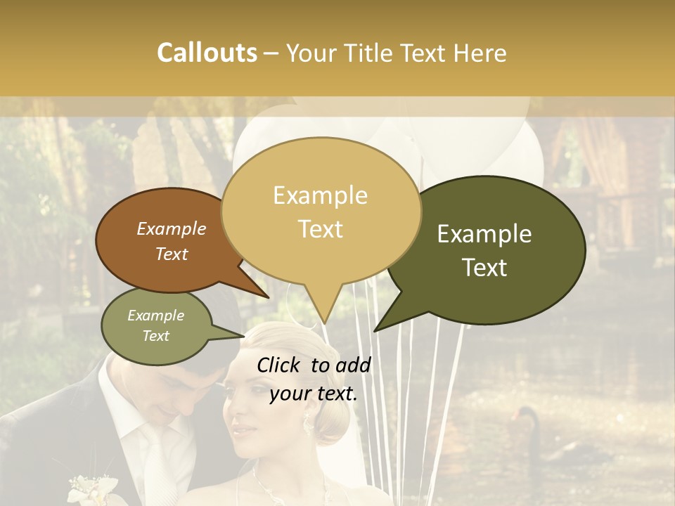 Summer Smiling Woman PowerPoint Template