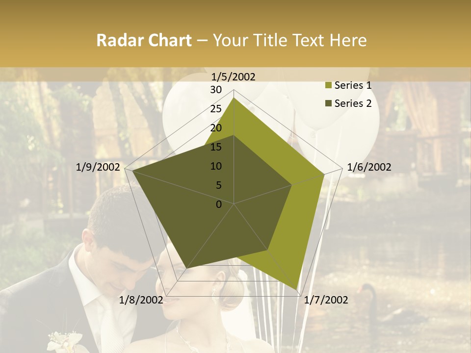 Summer Smiling Woman PowerPoint Template