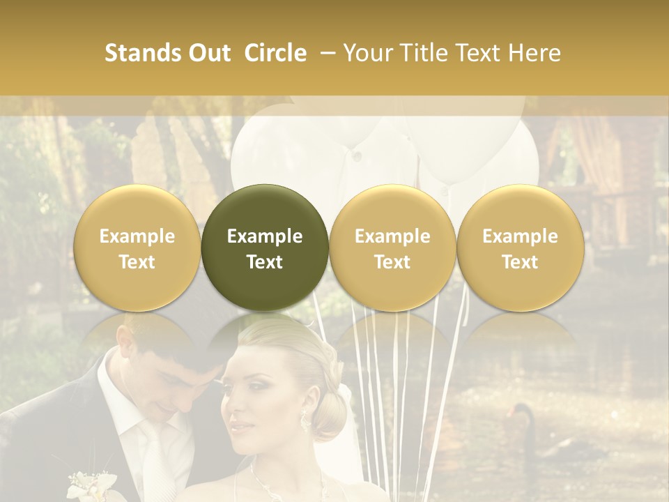 Summer Smiling Woman PowerPoint Template