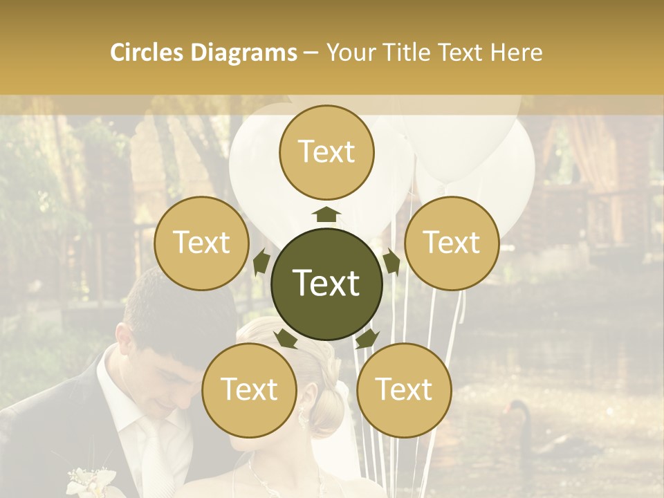 Summer Smiling Woman PowerPoint Template